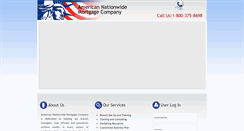 Desktop Screenshot of americannationwidelending.com